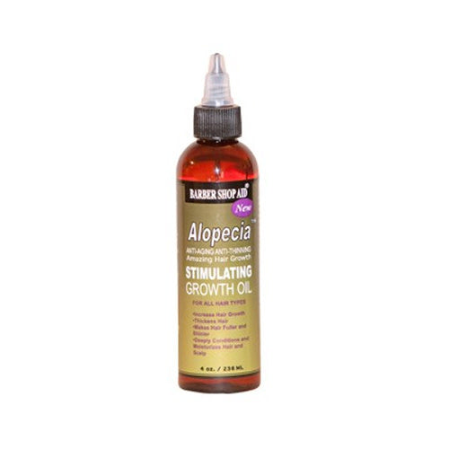Barber Shop Aid Alopecia Amazing Hair Growth Stimulating Oil 4oz